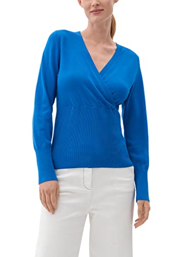 s.Oliver BLACK LABEL Damen 10.2.20.17.170.2119754 Sweater, Blau, 46 EU von s.Oliver BLACK LABEL