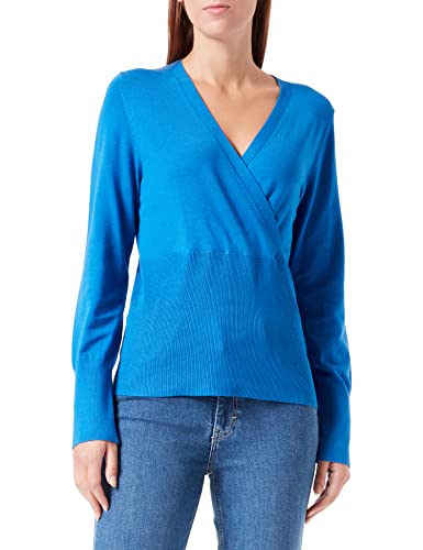 s.Oliver BLACK LABEL Damen 10.2.20.17.170.2119754 Sweater, Blau, 48 EU von s.Oliver BLACK LABEL