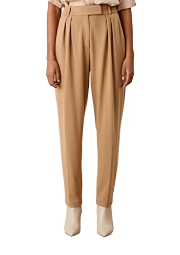 s.Oliver BLACK LABEL Damen 150.10.202.18.180.2110153 Pants, Camel, 38 EU von s.Oliver BLACK LABEL