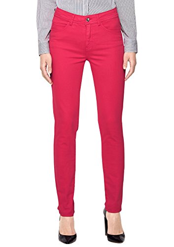 s.Oliver BLACK LABEL Damen Sienna Slim Ankle: Coloured Denim Illusion pink 46.30 von s.Oliver BLACK LABEL