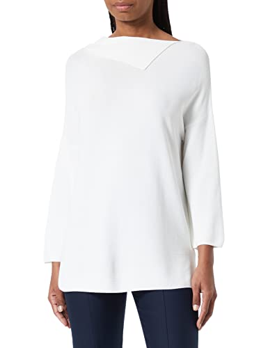 s.Oliver BLACK LABEL Damen Strickpullover, Weiß, L EU von s.Oliver BLACK LABEL