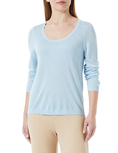 s.Oliver BLACK LABEL Damen Strickwaren langarm, Blau, 32 EU von s.Oliver BLACK LABEL
