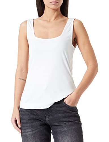 s.Oliver BLACK LABEL Damen T-shirts Ärmellos T Shirts rmellos, Weiß, 40 EU von s.Oliver BLACK LABEL