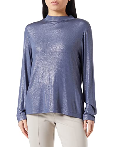 s.Oliver BLACK LABEL Damen T-shirts T Shirts langarm, Blau, 38 EU von s.Oliver BLACK LABEL