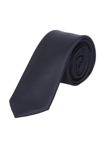 s.Oliver BLACK LABEL Elegante Krawatte aus Seidenmix-Jacquard navy 1 von s.Oliver BLACK LABEL