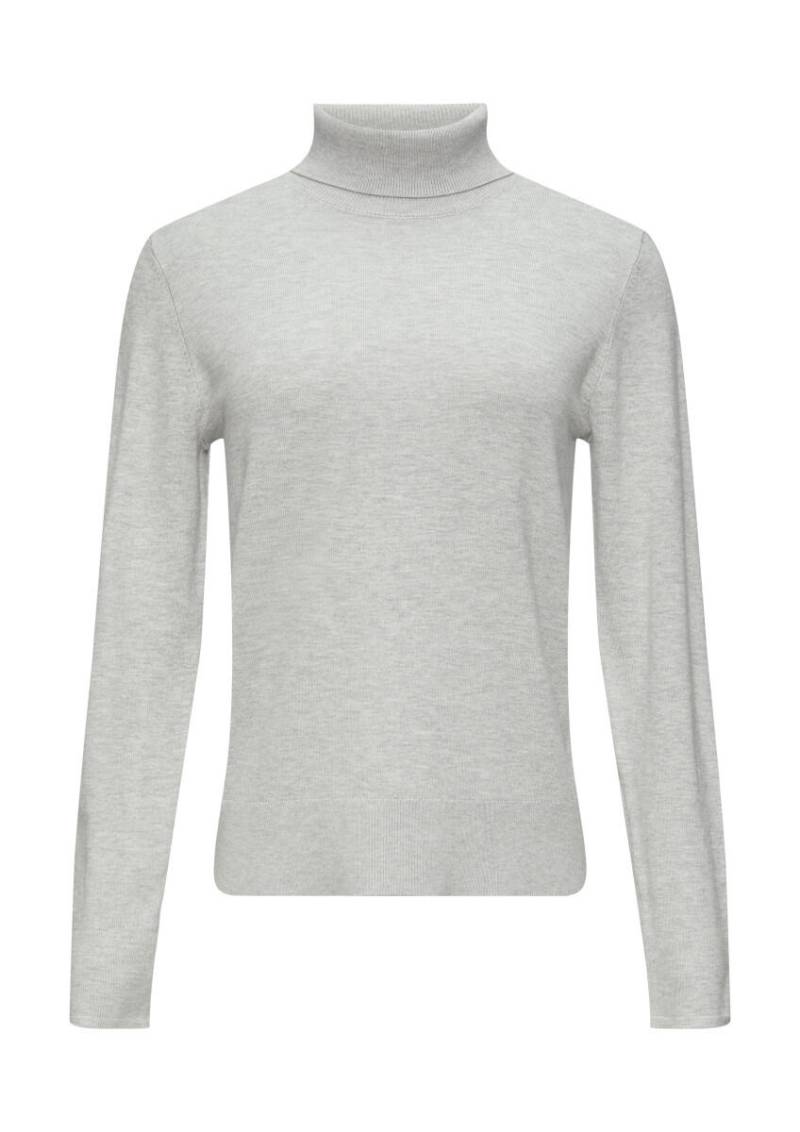 s.Oliver BLACK LABEL - Feiner Strickpullover aus Viskose grau - Gr. - 42 von s.Oliver BLACK LABEL