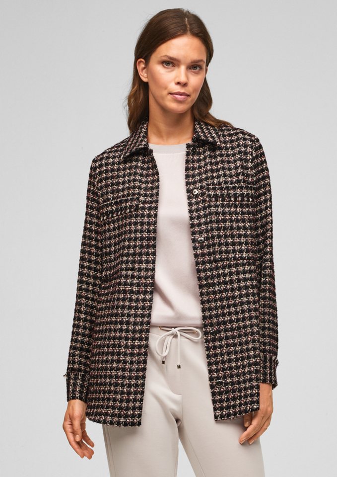 s.Oliver BLACK LABEL Funktionsjacke Blazerjacke aus Bouclé von s.Oliver BLACK LABEL