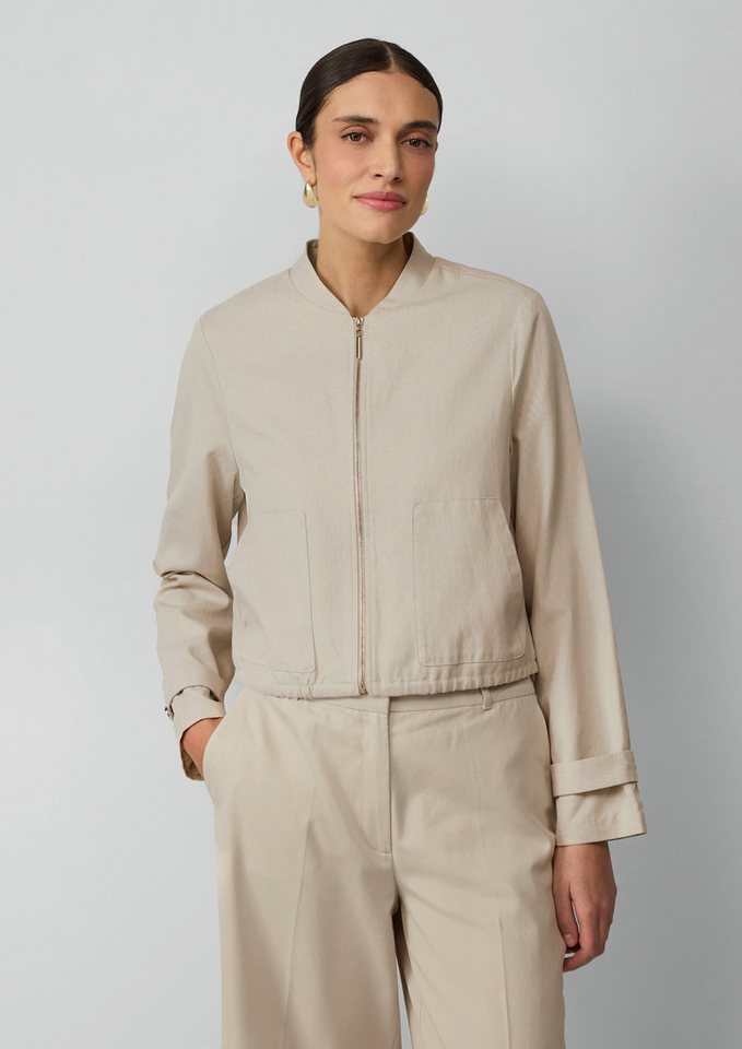 s.Oliver BLACK LABEL Funktionsjacke Kurzer Blouson im Relaxed Fit mit Futter von s.Oliver BLACK LABEL