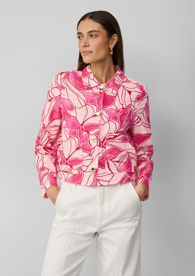 s.Oliver BLACK LABEL Funktionsjacke Strukturierte Jacke mit All-over-Print s.Oliver BLACK LABEL Funktionsjacke Strukturierte Jacke mit All-over-Print von s.Oliver BLACK LABEL