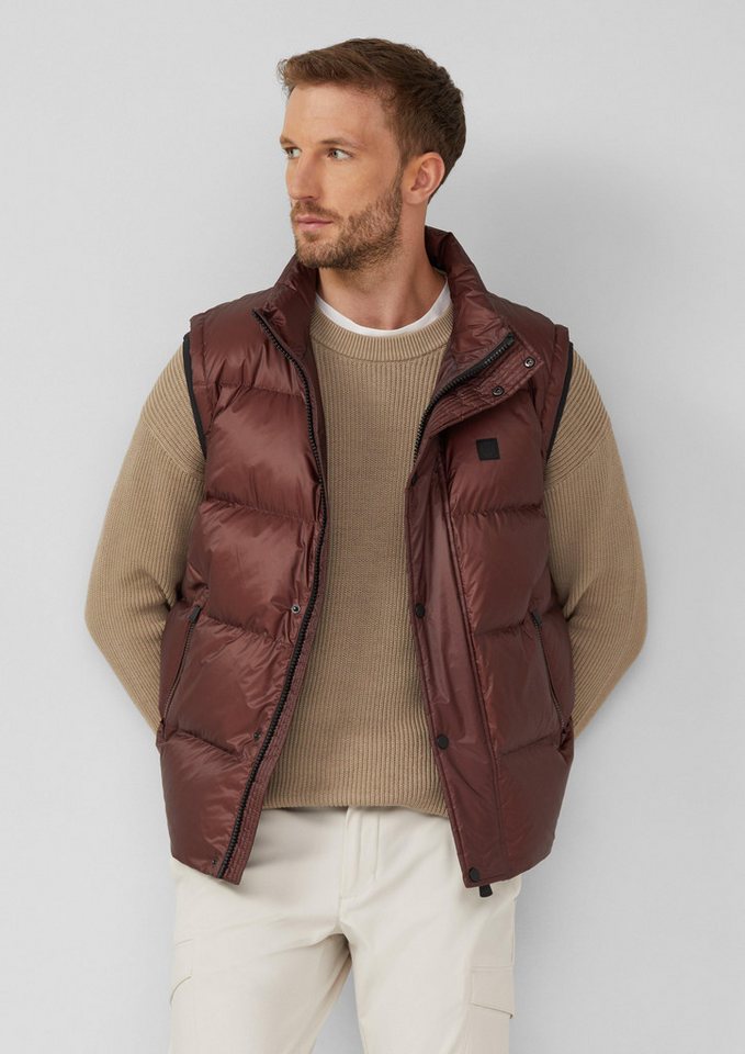 s.Oliver BLACK LABEL Funktionsweste Edle Steppweste mit recycelter Daune s.Oliver BLACK LABEL Funktionsweste Edle Steppweste mit recycelter Daune von s.Oliver BLACK LABEL