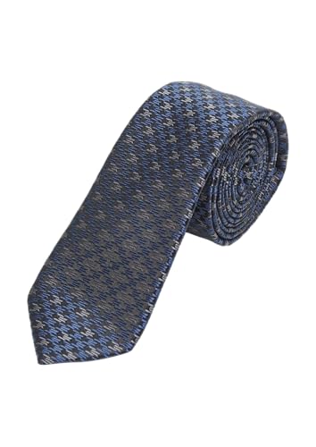 s.Oliver BLACK LABEL Gemusterte Krawatte aus Seidenmix navy 1 von s.Oliver BLACK LABEL