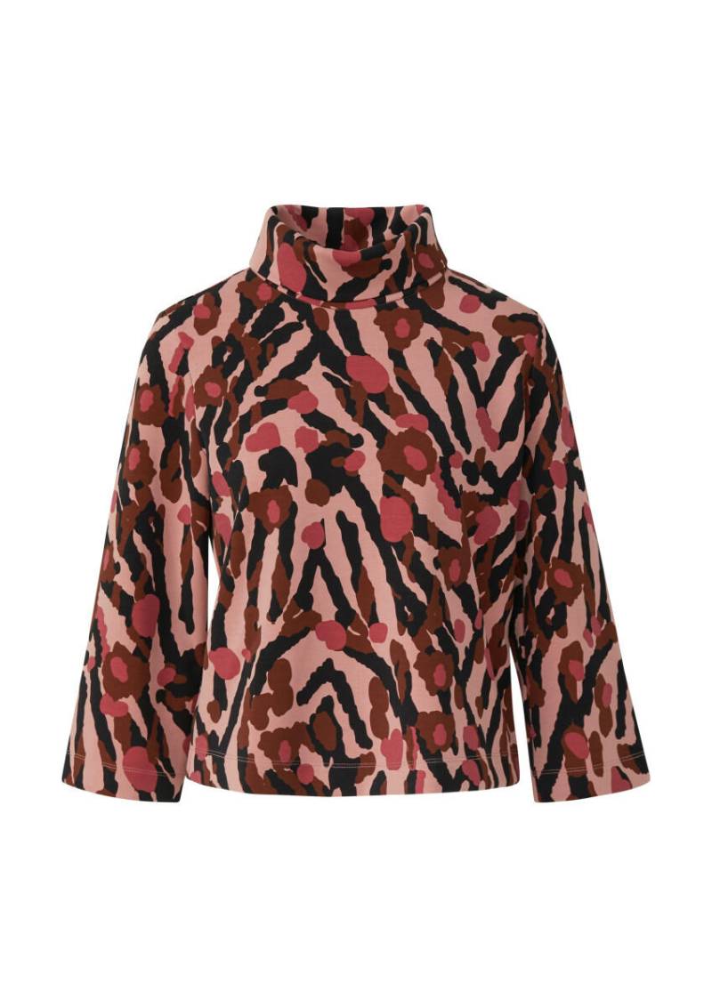 s.Oliver BLACK LABEL - Gemustertes Shirt pink - Gr. - 44 von s.Oliver BLACK LABEL