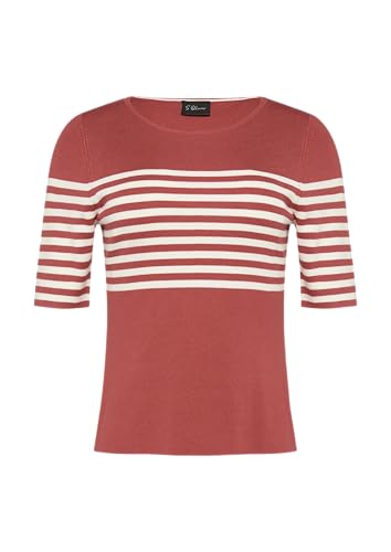s.Oliver Black Label Women's 2163635 Strickpullover Kurzarm, Farbe: Rosa, 44 von s.Oliver BLACK LABEL