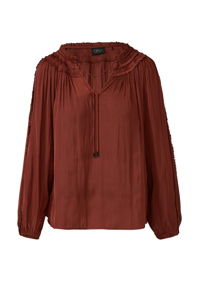 s.Oliver BLACK LABEL Hemdbluse Bluse s.Oliver BLACK LABEL Hemdbluse Bluse von s.Oliver BLACK LABEL