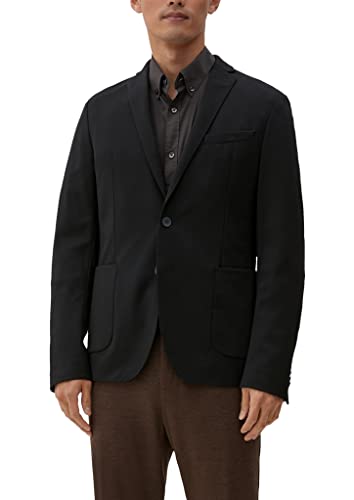 s.Oliver BLACK LABEL Herren 10.3.20.15.153.2119563 Blazer, Schwarz, 54 EU von s.Oliver BLACK LABEL