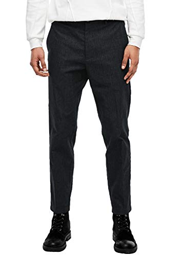 s.Oliver BLACK LABEL Herren 12.911.73.1148 Hose, Grau (Grey/Black Herringbone 98Q1), 50 von s.Oliver BLACK LABEL
