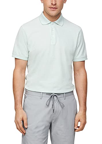 s.Oliver BLACK LABEL Herren 160.10.105.13.130.2061726 Polohemd, Mint Melange, XL von s.Oliver BLACK LABEL