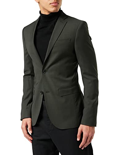 s.Oliver BLACK LABEL Herren 160.11.899.15.153.1229365 Business-Anzug Jacke, Khaki, 40 von s.Oliver BLACK LABEL