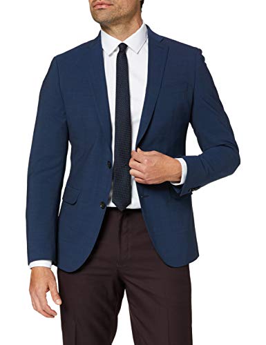 s.Oliver BLACK LABEL Herren Business-Anzug Jacke 160.11.899.15.153.2053723 , Blau , 102 von s.Oliver BLACK LABEL