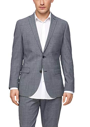 s.Oliver BLACK LABEL Herren 160.11.899.15.153.2064406 Business-Anzug Jacke, Dark Blue Check, 98 s.Oliver BLACK LABEL Herren 160.11.899.15.153.2064406 Business-Anzug Jacke, Dark Blue Check, 98 von s.Oliver BLACK LABEL
