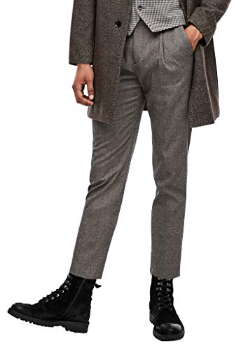 s.Oliver BLACK LABEL Herren 160.11.899.18.180.2055285 Business-Anzug Hosen-Set, braun, 106 von s.Oliver BLACK LABEL