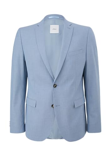 s.Oliver Herren 2140779 Business-Anzug Jacke, 52M1 blau, 50 von s.Oliver BLACK LABEL