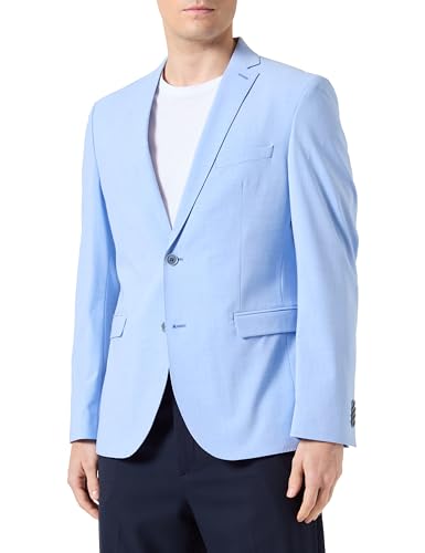 s.Oliver BLACK LABEL Herren 2142797 Business-Anzug Jacke, blau 53W2, 52 von s.Oliver BLACK LABEL
