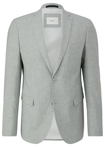 s.Oliver BLACK LABEL Herren 2142800 Business-Anzug Jacke, grau 91N8, 50 von s.Oliver BLACK LABEL