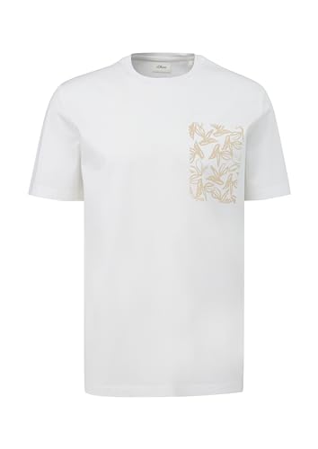 s.Oliver BLACK LABEL Herren 2142913 T-Shirt, weiß 01D1, S s.Oliver BLACK LABEL Herren 2142913 T-Shirt, weiß 01D1, S von s.Oliver BLACK LABEL