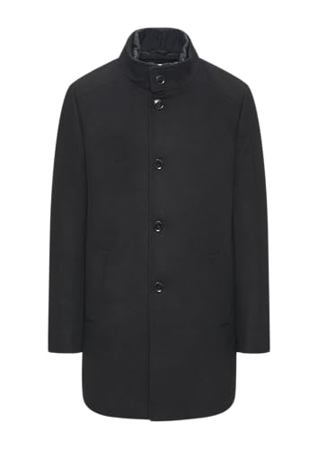 s.Oliver BLACK LABEL Herren 2149194 Mantel mit fixiertem Stepp-Einsatz, 9999, 46 von s.Oliver BLACK LABEL