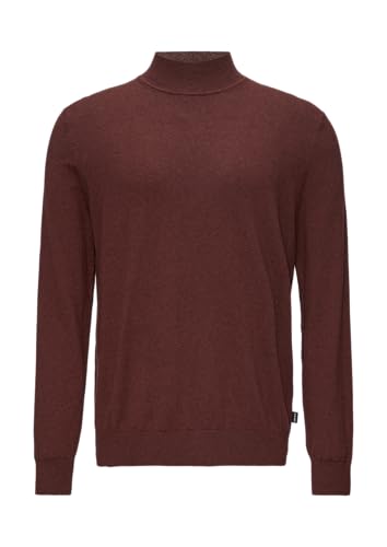 s.Oliver BLACK LABEL Herren 2149667 Strickpullover mit Turtleneck in melierter Optik, 39W0, Medium von s.Oliver BLACK LABEL