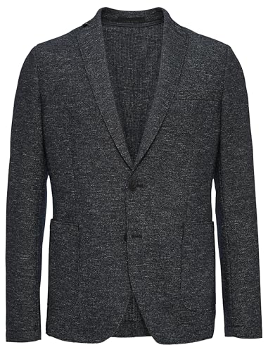 s.Oliver BLACK LABEL Herren 2151005 Sakko aus Wollmix, Slim Fit, 59W4, 48 von s.Oliver BLACK LABEL