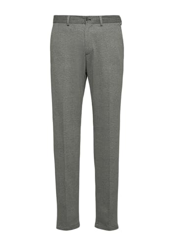s.Oliver BLACK LABEL s.O Jogg: Hose aus Doubleface-Jersey dunkelgrau 44 von s.Oliver BLACK LABEL