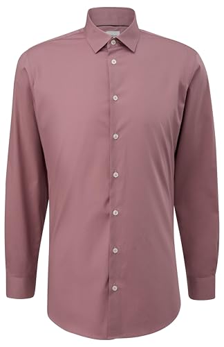 s.Oliver BLACK LABEL Herren 2152877 Hemd Langarm, Tailored Fit, 41W1, 28 von s.Oliver BLACK LABEL