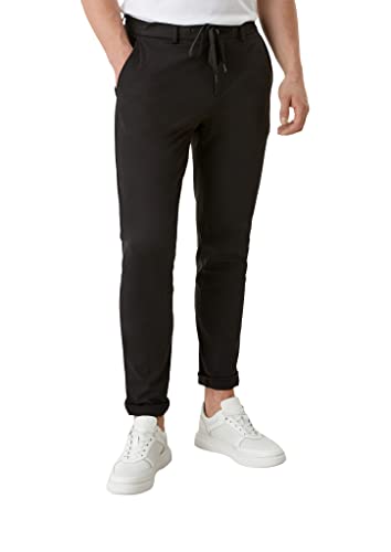 s.Oliver BLACK LABEL Herren Slim: Hose JOGGSUIT Black 94 von s.Oliver BLACK LABEL