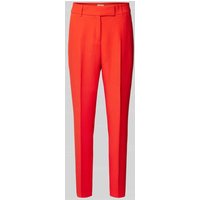s.Oliver BLACK LABEL Hose in unifarbenem Design mit Bügelfalten in Rot, Größe 36 s.Oliver BLACK LABEL Hose in unifarbenem Design mit Bügelfalten in Rot, Größe 36 von s.Oliver BLACK LABEL