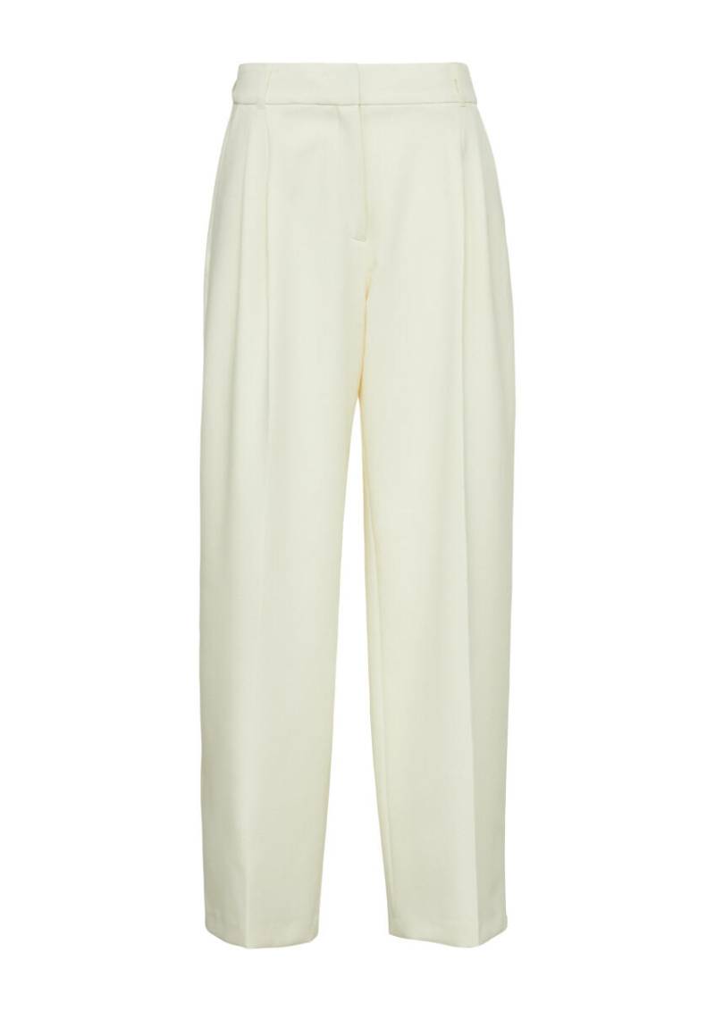 s.Oliver BLACK LABEL - Hose mit Extra Wide Leg weiß - Gr. - 36/REG von s.Oliver BLACK LABEL