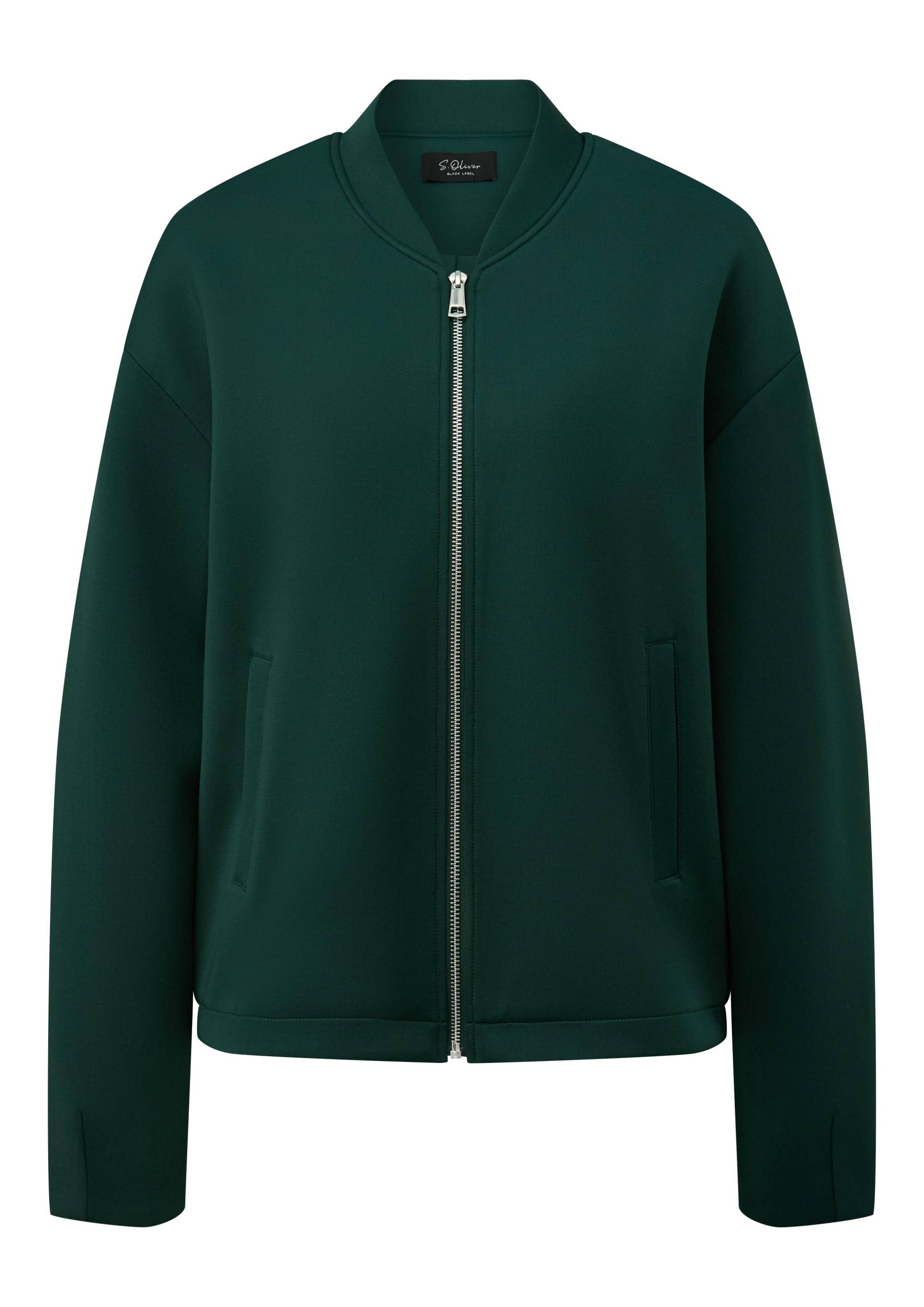 s.Oliver BLACK LABEL - Indoor-Jacke petrol - Gr. - 34 von s.Oliver BLACK LABEL