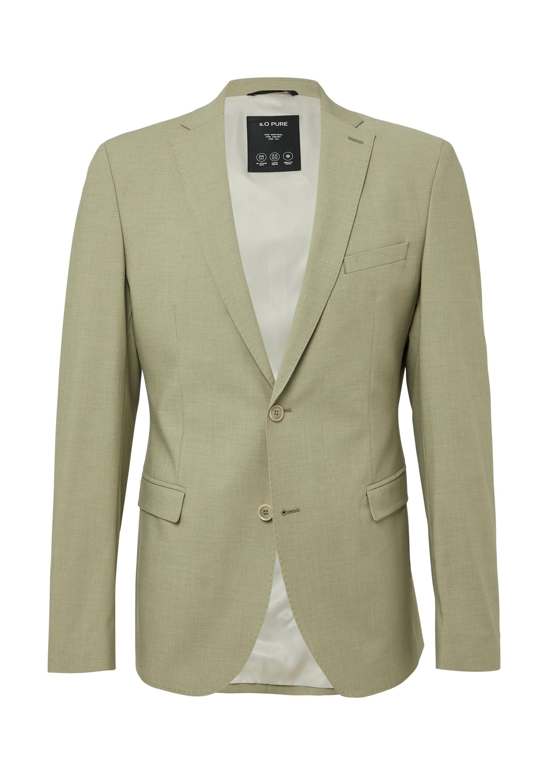 s.Oliver BLACK LABEL - Indoor-Sakko olive - Gr. - 50 von s.Oliver BLACK LABEL