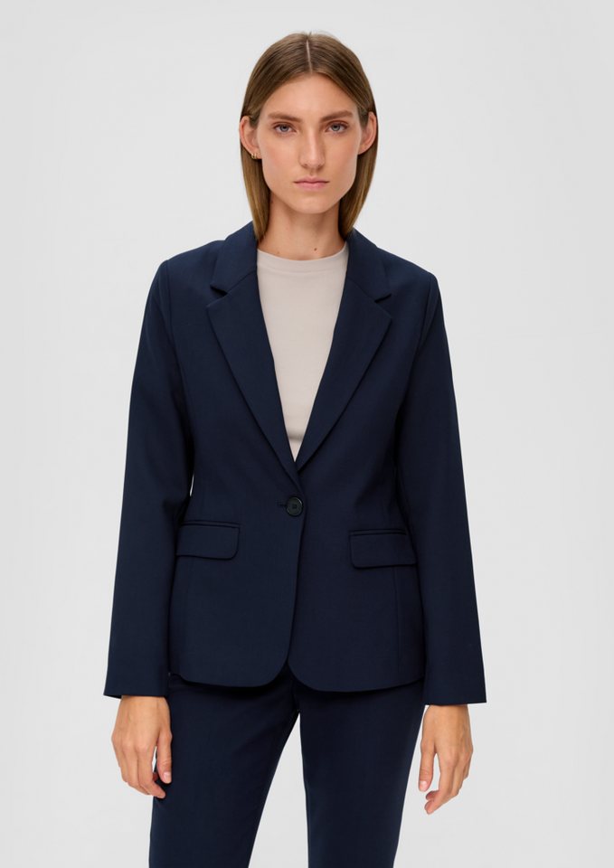 s.Oliver BLACK LABEL Jackenblazer Blazer aus Viskosemix von s.Oliver BLACK LABEL