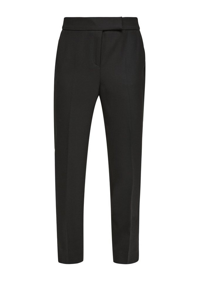 s.Oliver BLACK LABEL Jerseyhose Stoffhose - Regular Fit von s.Oliver BLACK LABEL