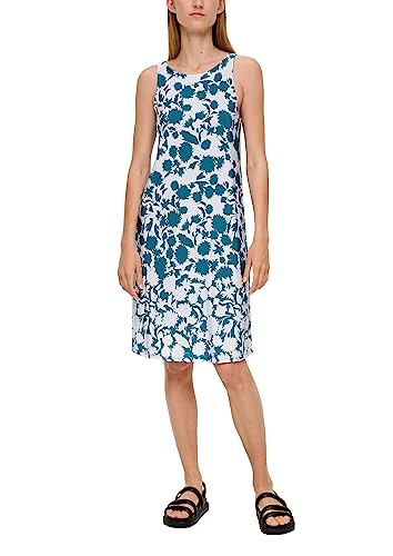 s.Oliver BLACK LABEL Jerseykleid aus Viskosestretch türkis 36 von s.Oliver BLACK LABEL
