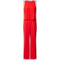 s.Oliver BLACK LABEL Jumpsuit mit floralem Muster in Rot, Größe 38 von s.Oliver BLACK LABEL