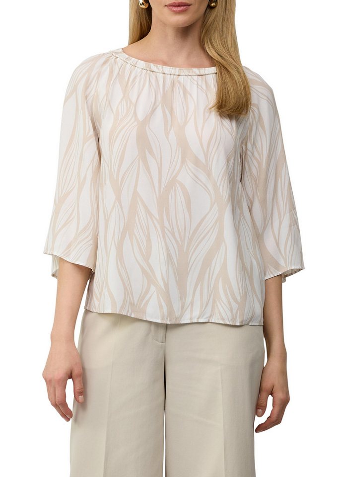 s.Oliver BLACK LABEL Klassische Bluse mit All-Over Print von s.Oliver BLACK LABEL