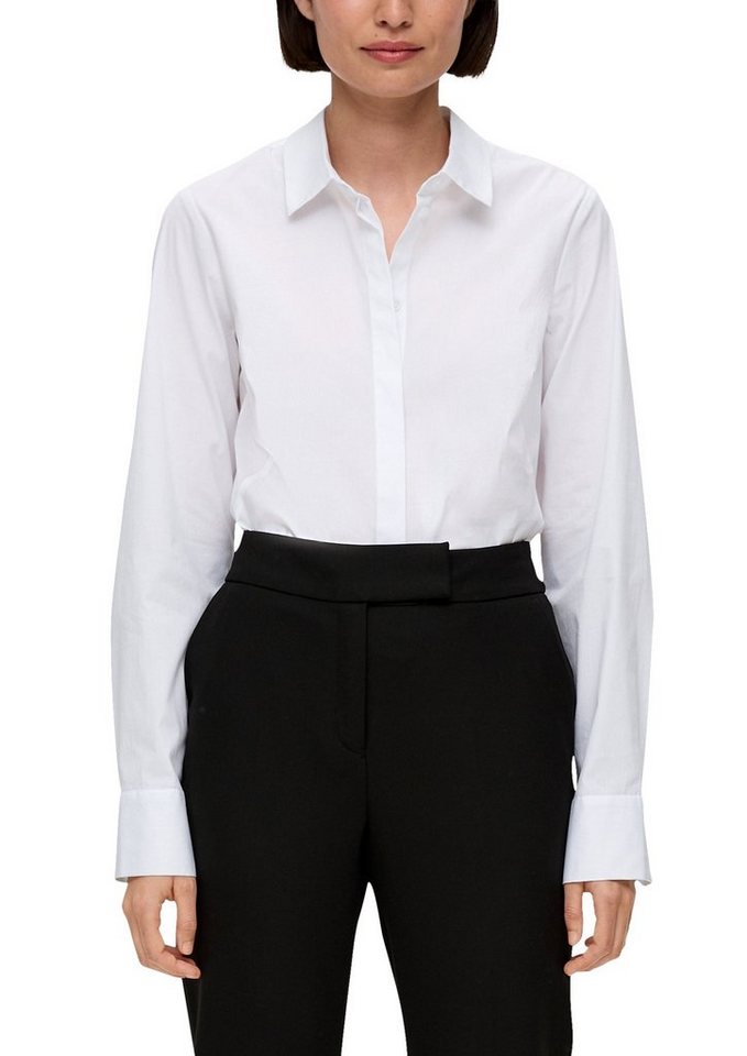 s.Oliver BLACK LABEL Klassische Bluse mit verdeckter Knopfleiste von s.Oliver BLACK LABEL