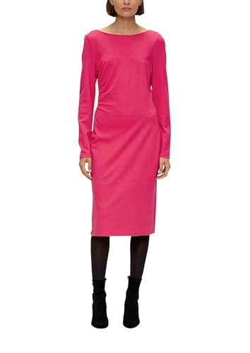 s.Oliver BLACK LABEL Jerseykleid aus Viskosemix pink 34 von s.Oliver BLACK LABEL