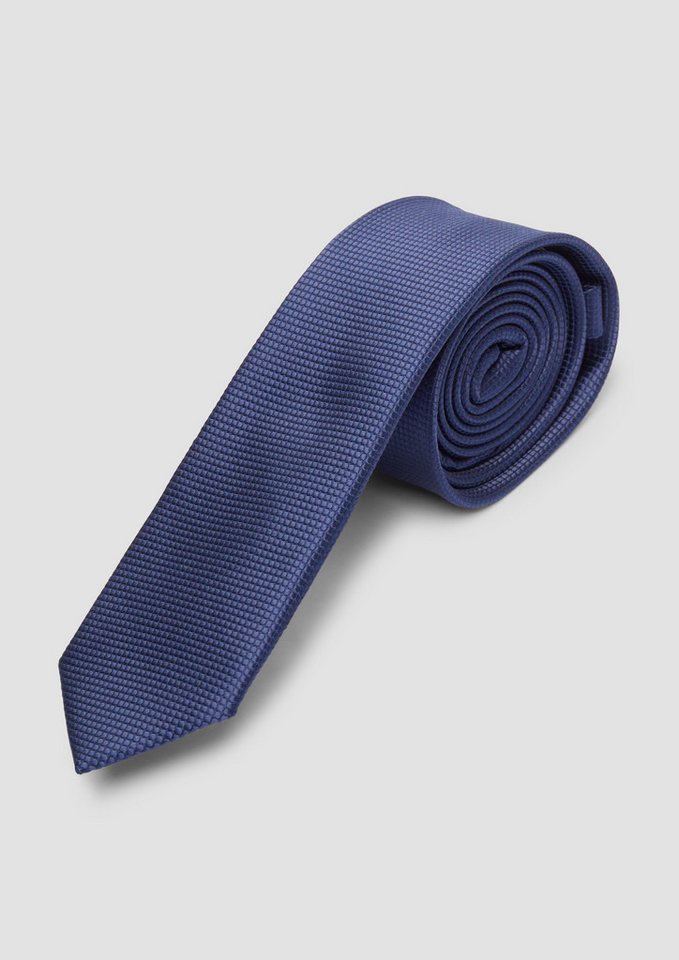 s.Oliver BLACK LABEL Krawatte Krawatte aus Seidenmix mit Jacquard-Muster von s.Oliver BLACK LABEL