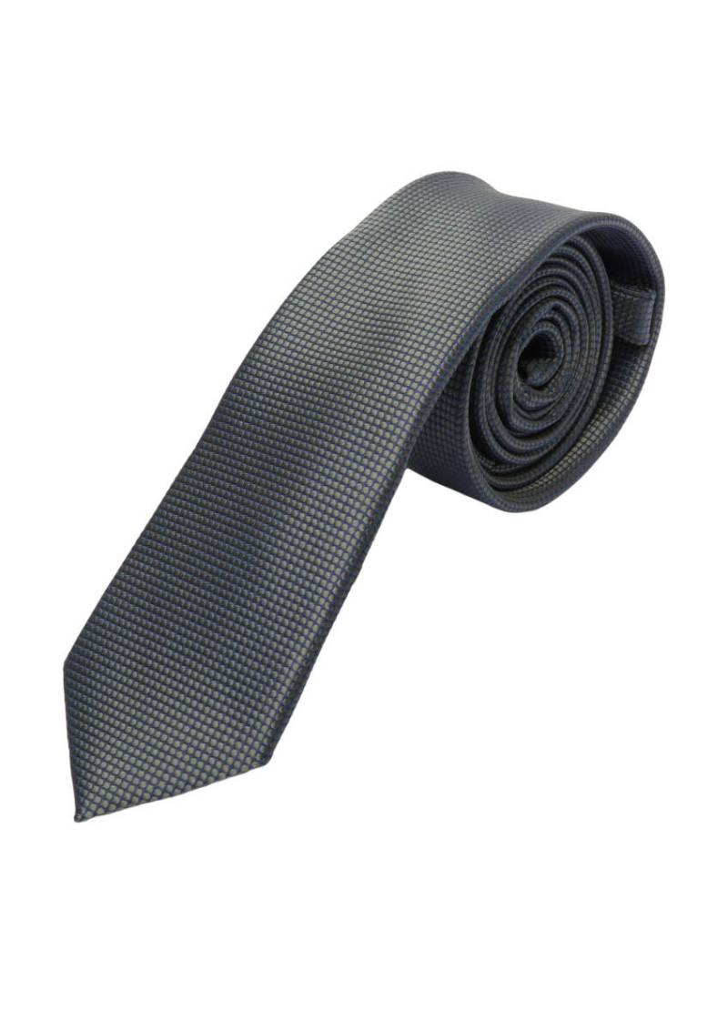 s.Oliver BLACK LABEL - Krawatte aus Seidenmix mit Jacquard-Muster grau - Gr. - 1 von s.Oliver BLACK LABEL