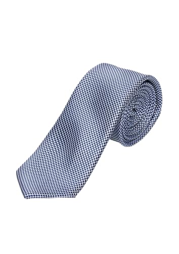 s.Oliver BLACK LABEL Krawatte aus Seidenmix mit Jacquard-Muster tiefblau 1 s.Oliver BLACK LABEL Krawatte aus Seidenmix mit Jacquard-Muster tiefblau 1 von s.Oliver BLACK LABEL