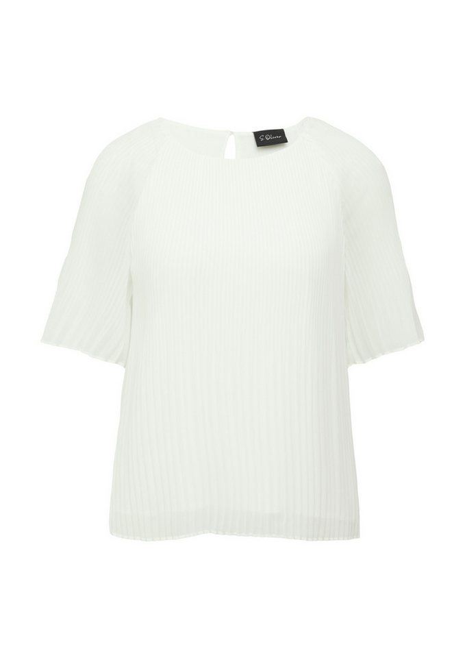 s.Oliver BLACK LABEL Kurzarmbluse – Stilvolle Bluse von S.Oliver Black Label von s.Oliver BLACK LABEL